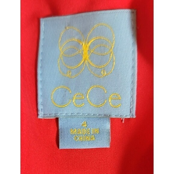 CeCe from Nordstrom Mini Dress w/ Sheer Ruffled Sleeve - Size 4 - Picture 8 of 12